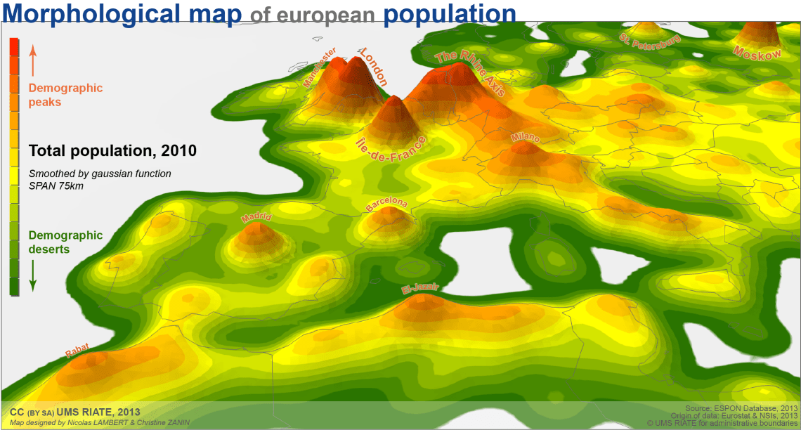ESPON Cartographic language