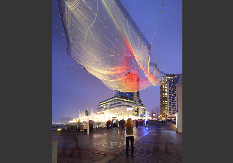 Janet Echelman / artist/ Vancouver/2013