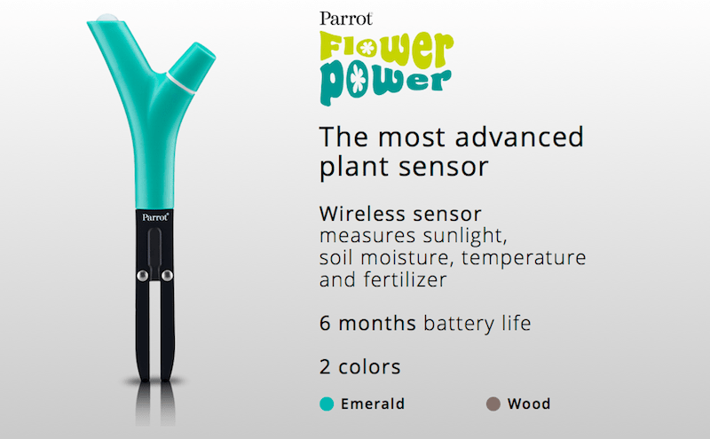 The flower Power Parrot system