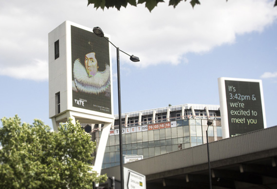 Les portiques le long des axes d'entrée de ville à Londres
