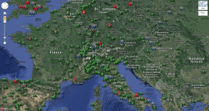 via Bike Sharing Map